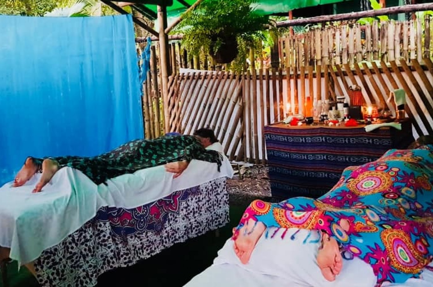 Massage på La Leona