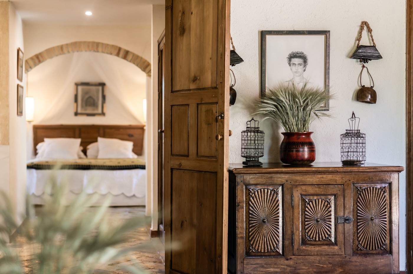 casita anthony soveværelse på Hacienda de San Rafael, Las Cabezas, Andalusien