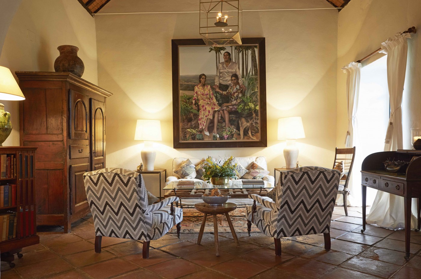 lounge på Hacienda de San Rafael, Las Cabezas, Andalusien