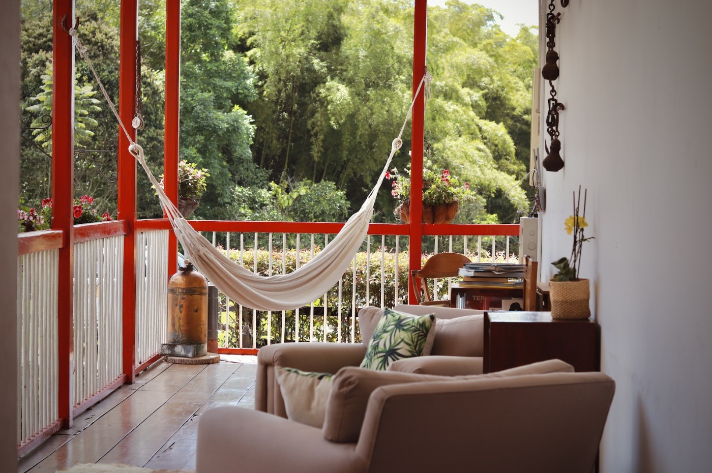 Eco hotel La Cabaña, Kafferegionen, Colombia