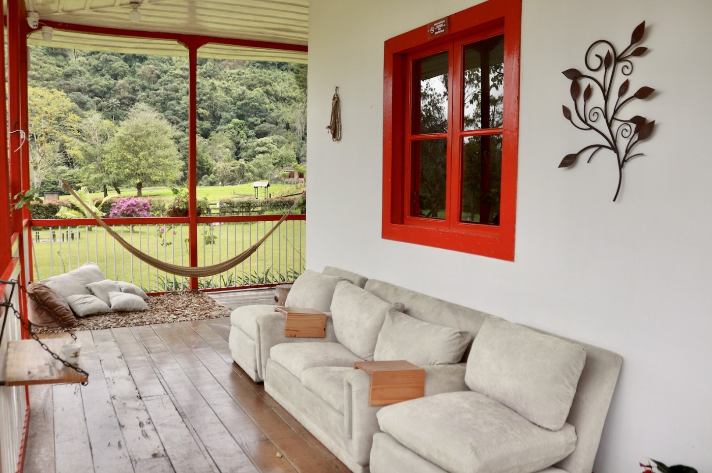 Eco hotel La Cabaña, Kafferegionen, Colombia