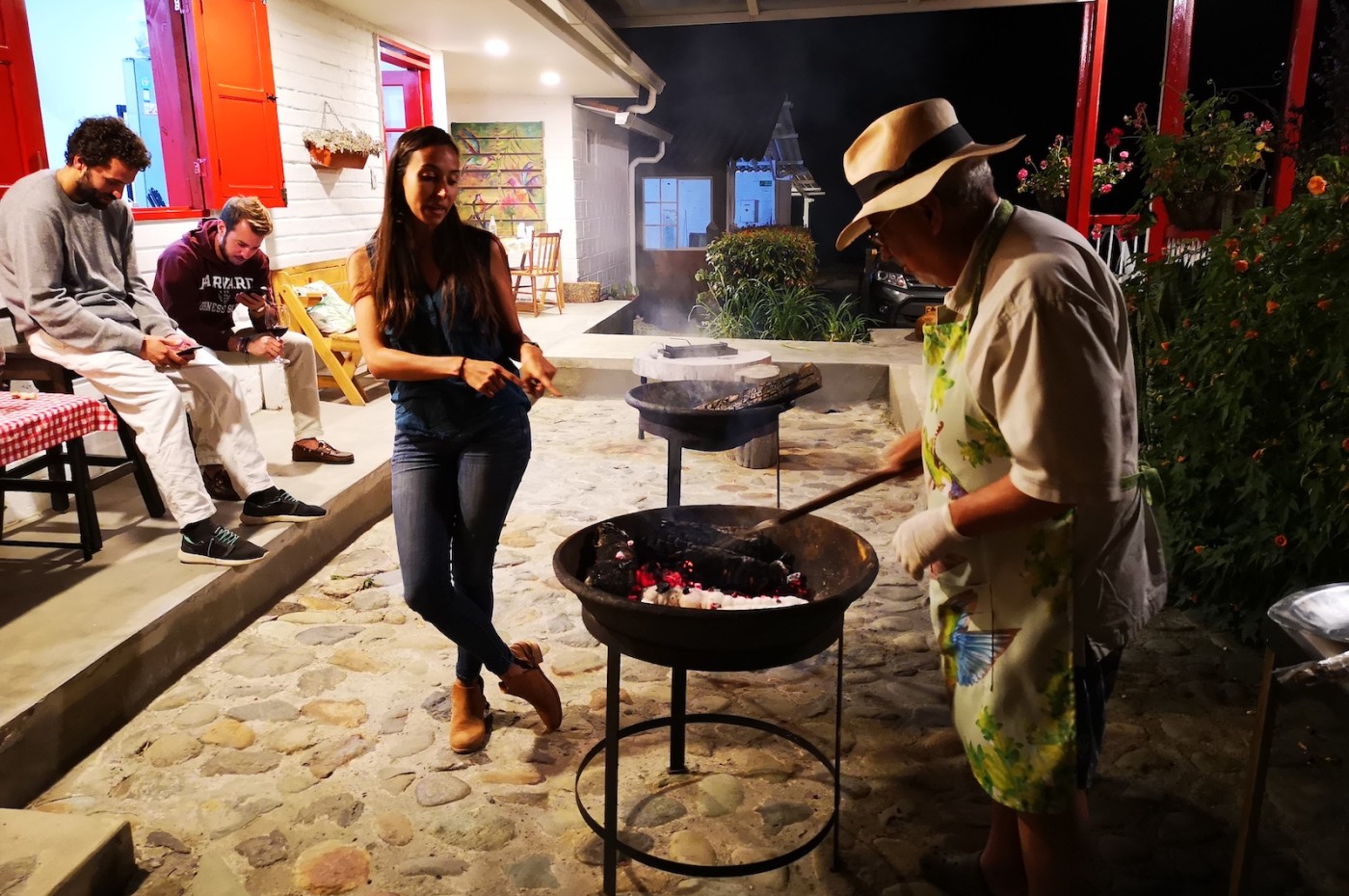 Eco hotel La Cabaña, Kafferegionen, Colombia