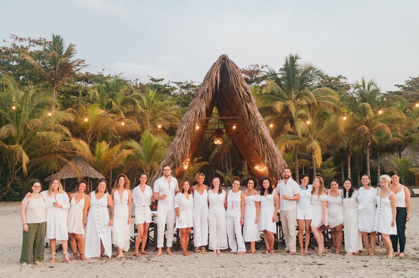 Personalet på Gitana del Mar, Tayrona Santa Marta, Colombia