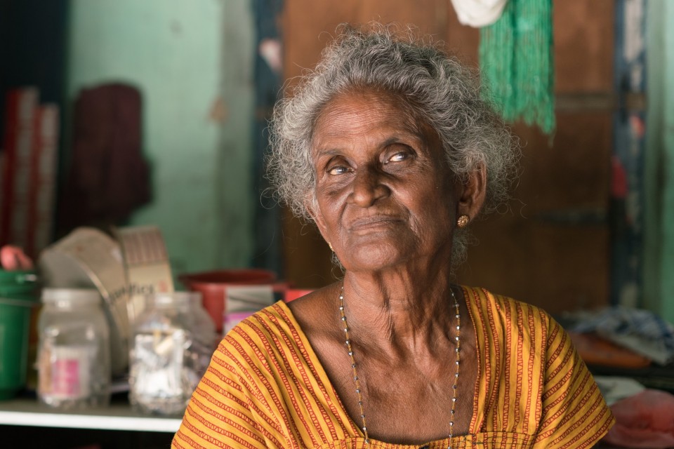 Lokal kvinde i Jaffna, Sri Lanka Thumbnail