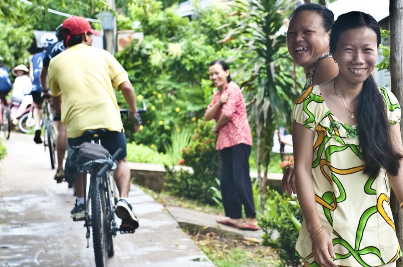 Cykeltur i Mekongdeltaet