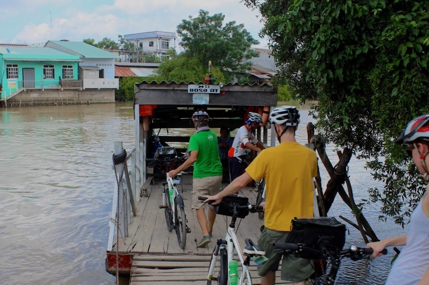 Cykeltur i Mekongdeltaet