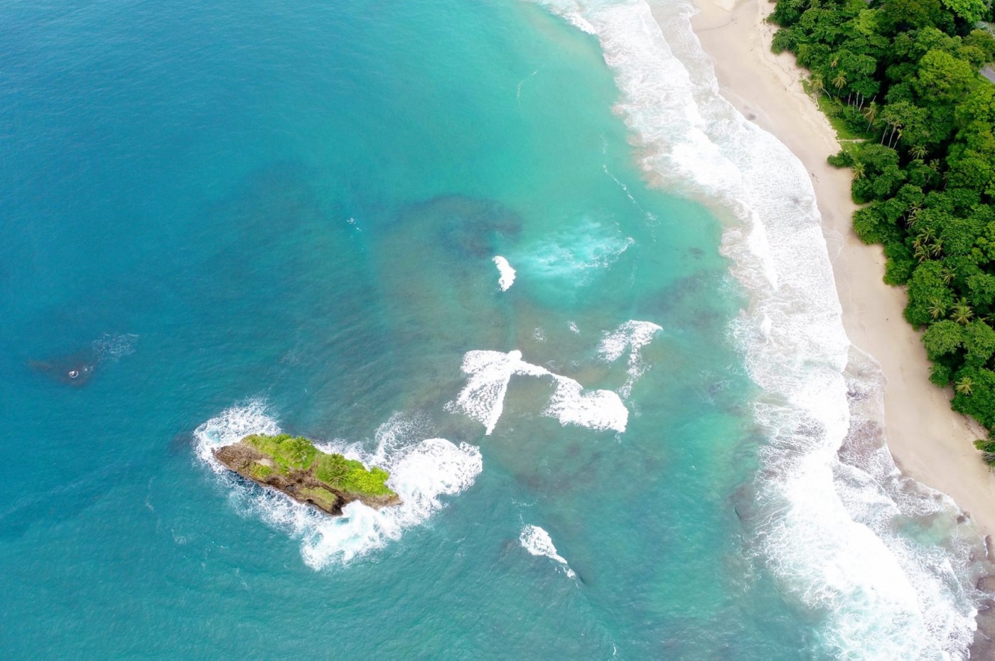 Costa Rica regnskov og strand