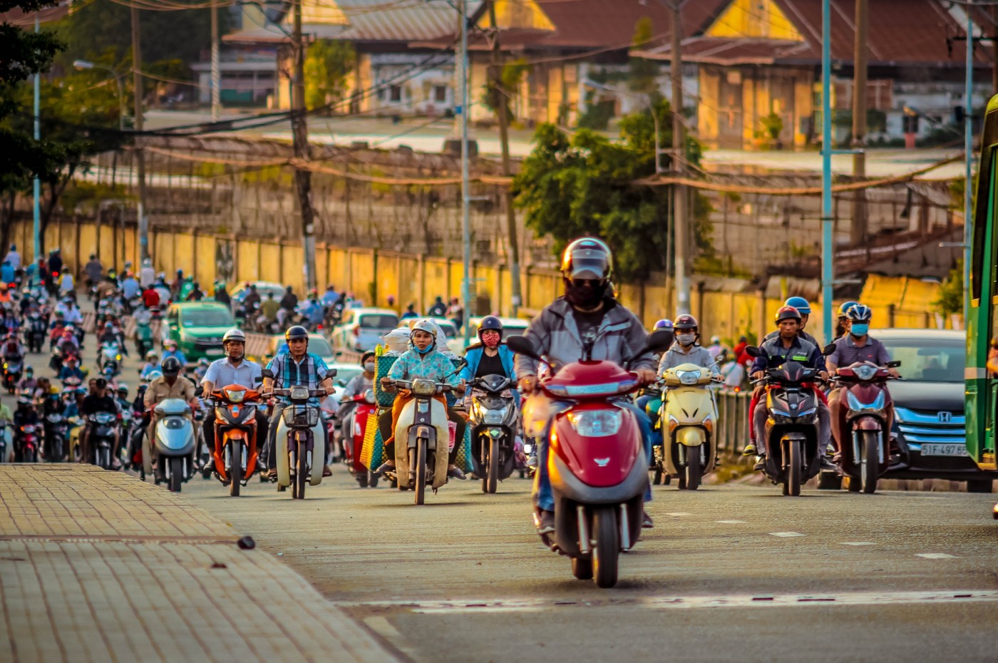 Saigon traffic