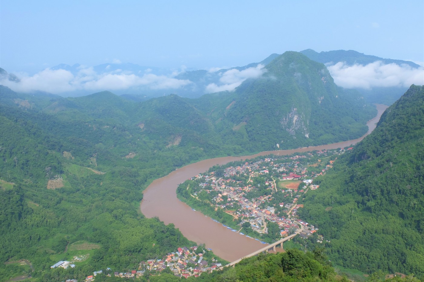 Laos Nong Khiaw Viewpoint