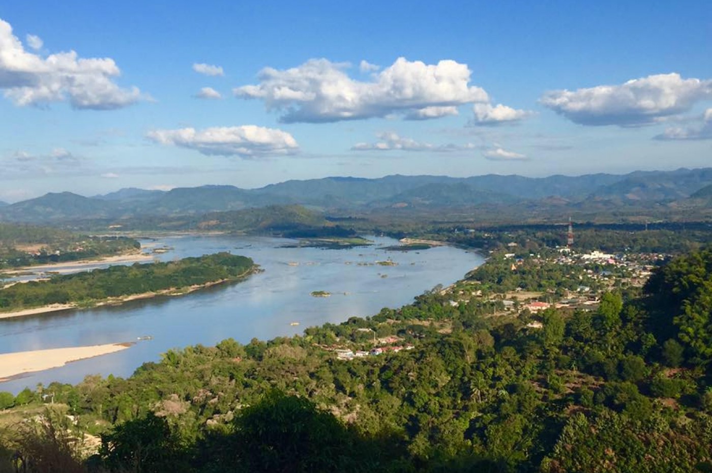 Chiang Khan Aerial View