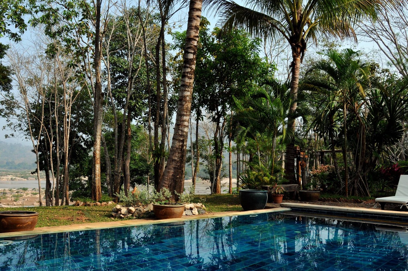 Mekong Villas Pool and River