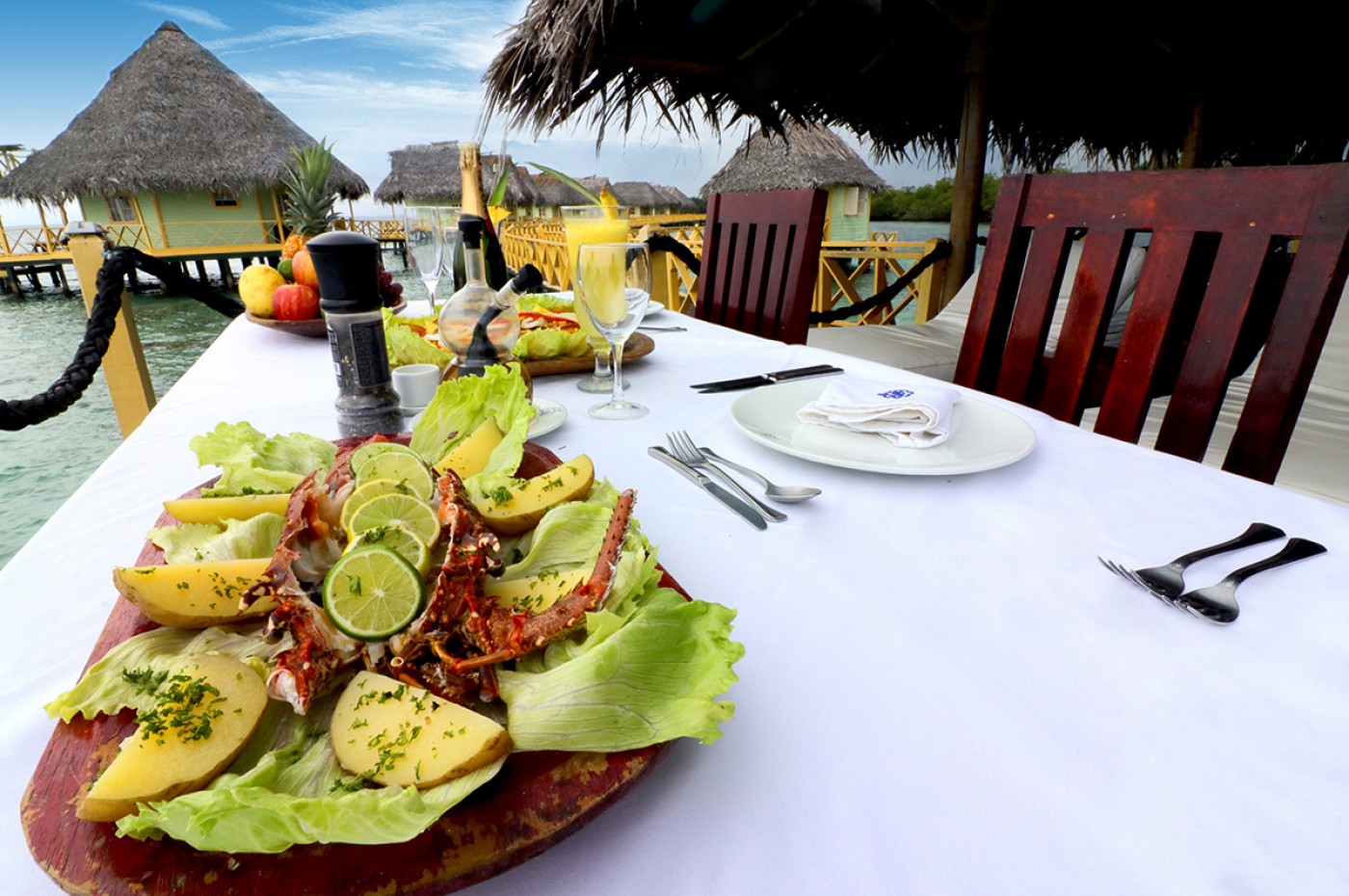 Punta Caracol Food