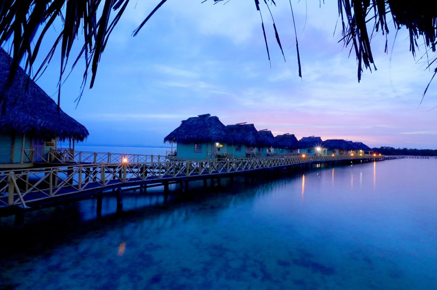 Punta Caracol At Dusk