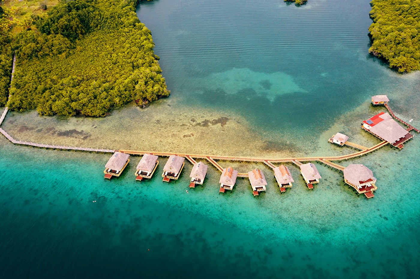 Punta Caracol Birds Eye View