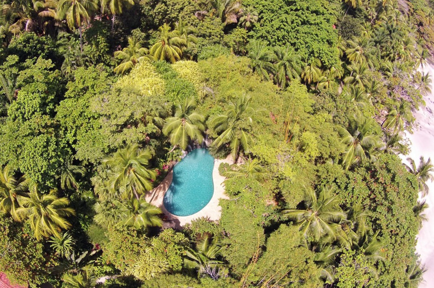 Pool Aerial View Ylang Ylang