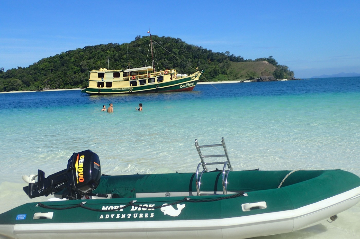 MV Sea Gypsy, Boulder Bay Eco Resort, Mergui, Myanmar