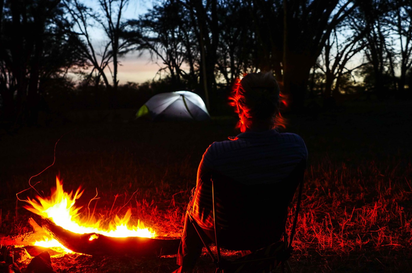 Wayo fly camping, Tanzania