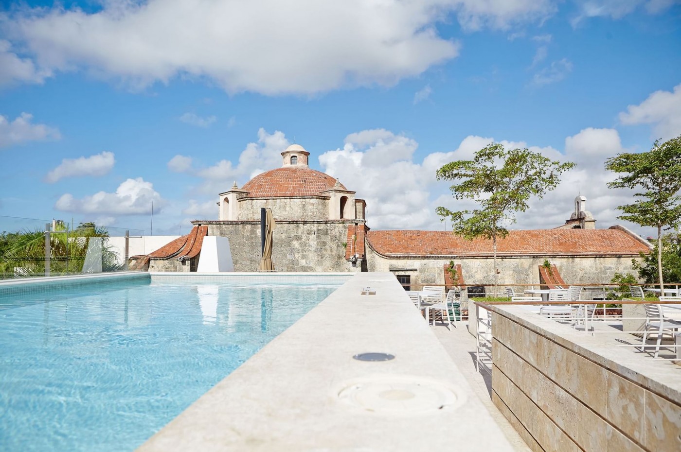 pool på billini Hotel, Santo Domingo, Den Dominikanske Republik