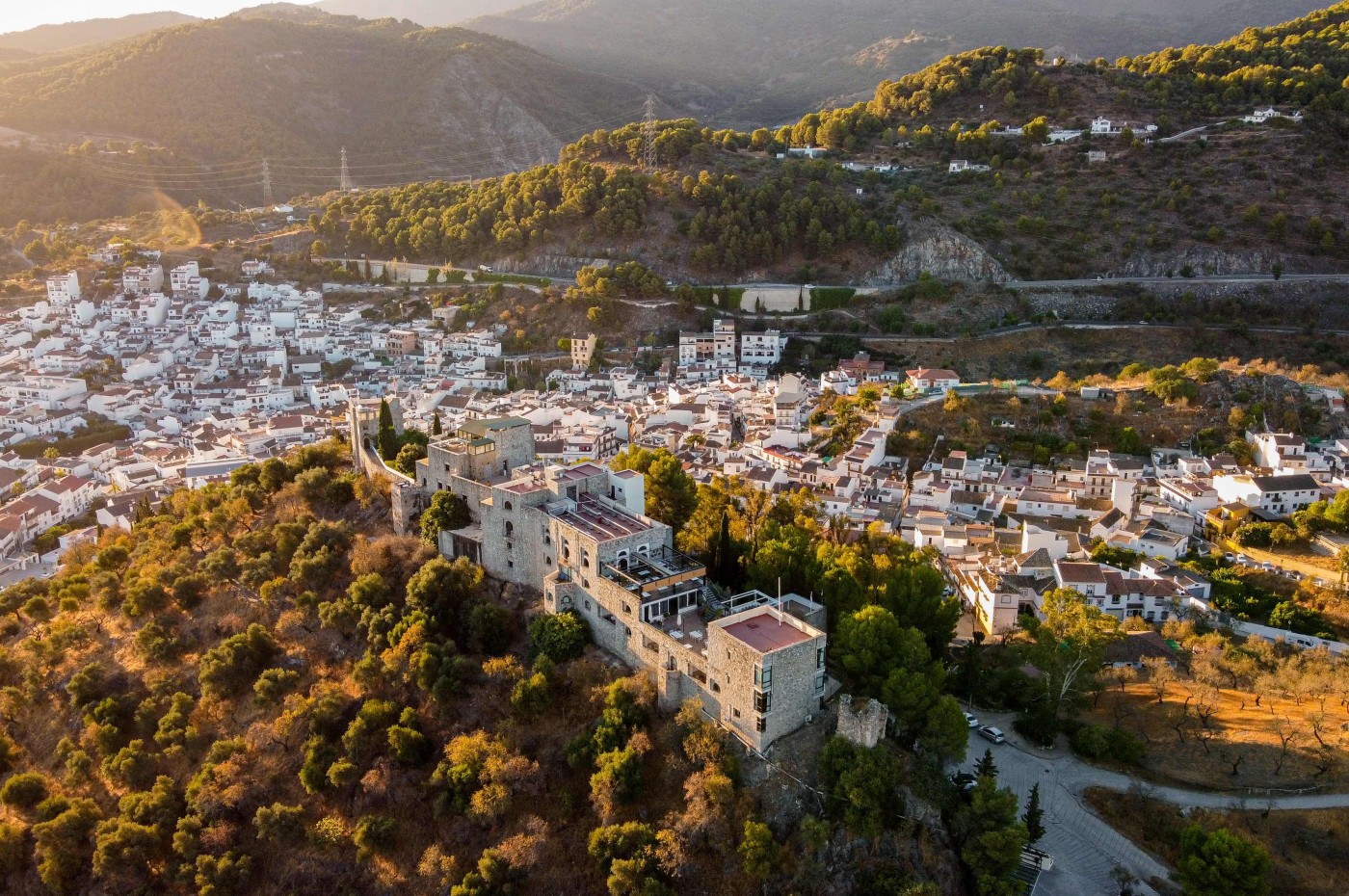 Castillo de Monda, Andalusien, Spanien