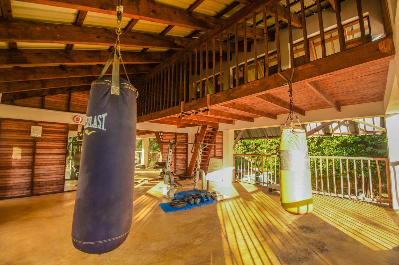 gym på Clave Verde Ecolodge, Las Terrenas, Samana-halvøen
