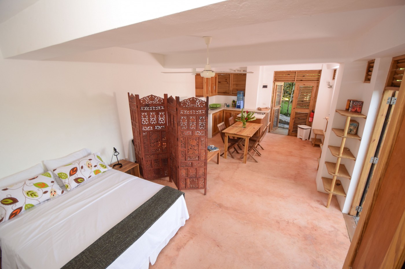 værelse på Clave Verde Ecolodge, Las Terrenas, Samana-halvøen