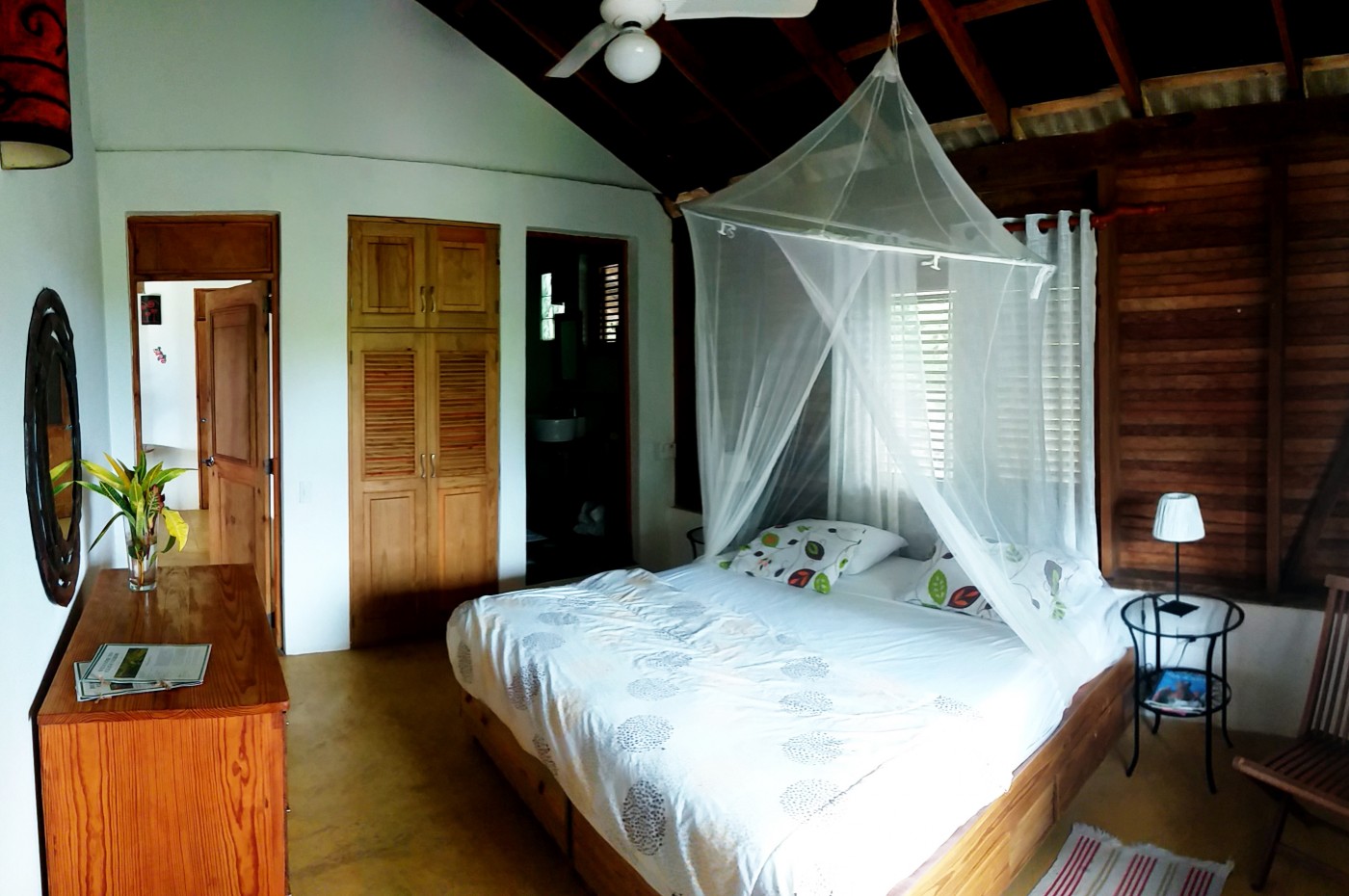 værelse på Clave Verde Ecolodge, Las Terrenas, Samana-halvøen