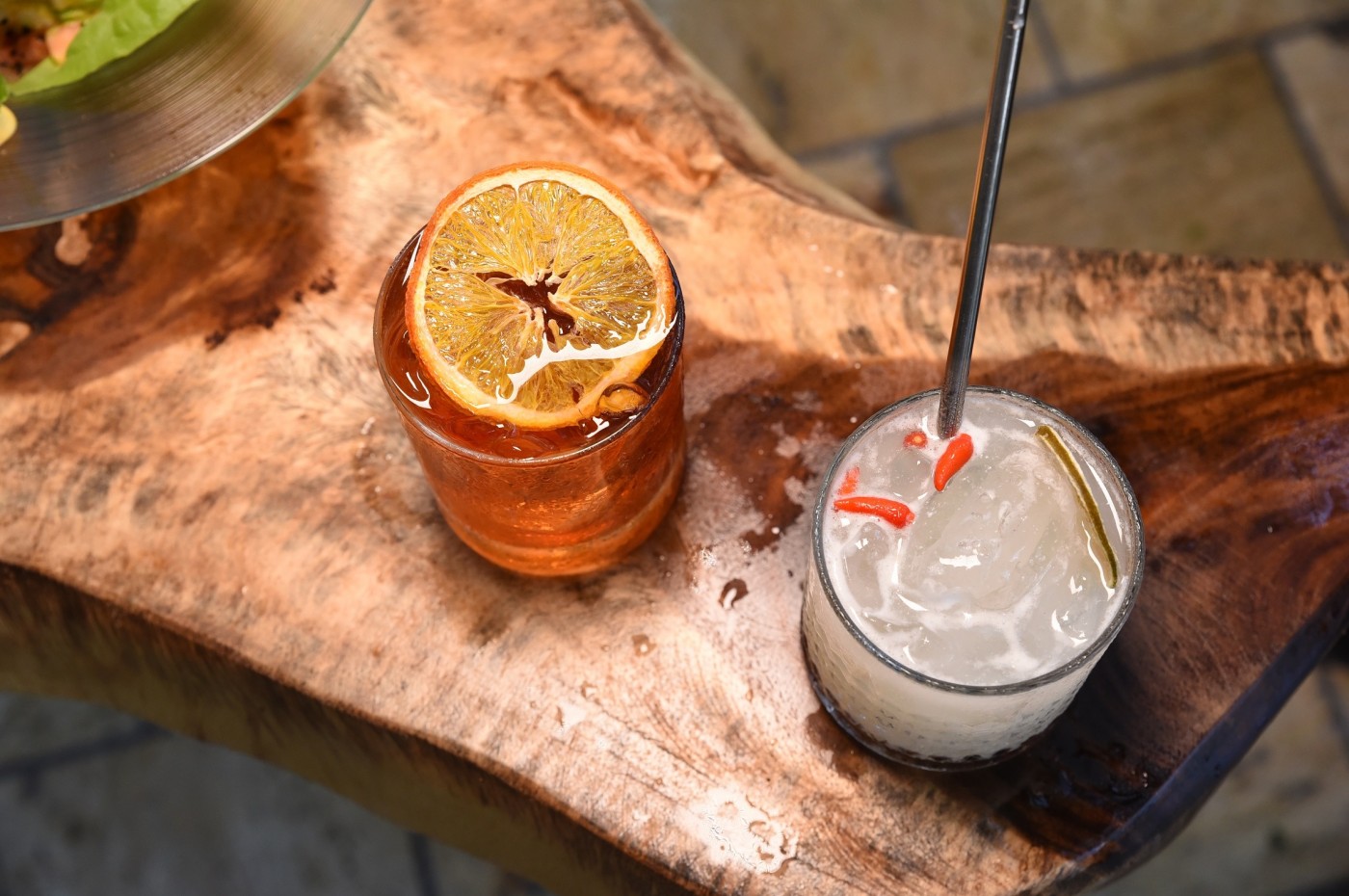drinks på Saman Boutique Hotel, Las Terrenas, Samana-halvøen