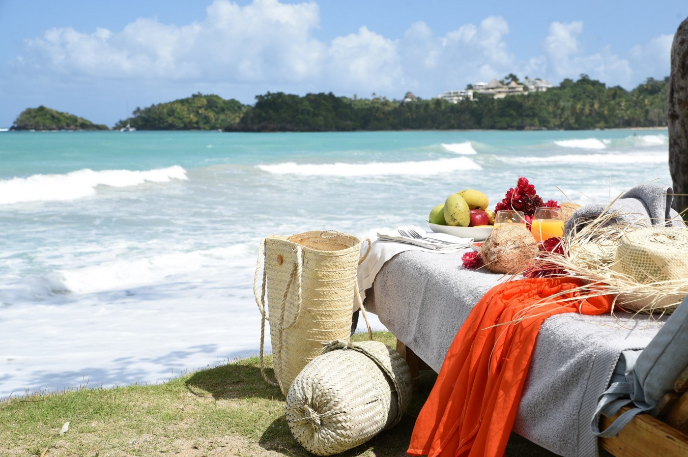 strand og hav ved Saman Boutique Hotel, Las Terrenas, Samana-halvøen