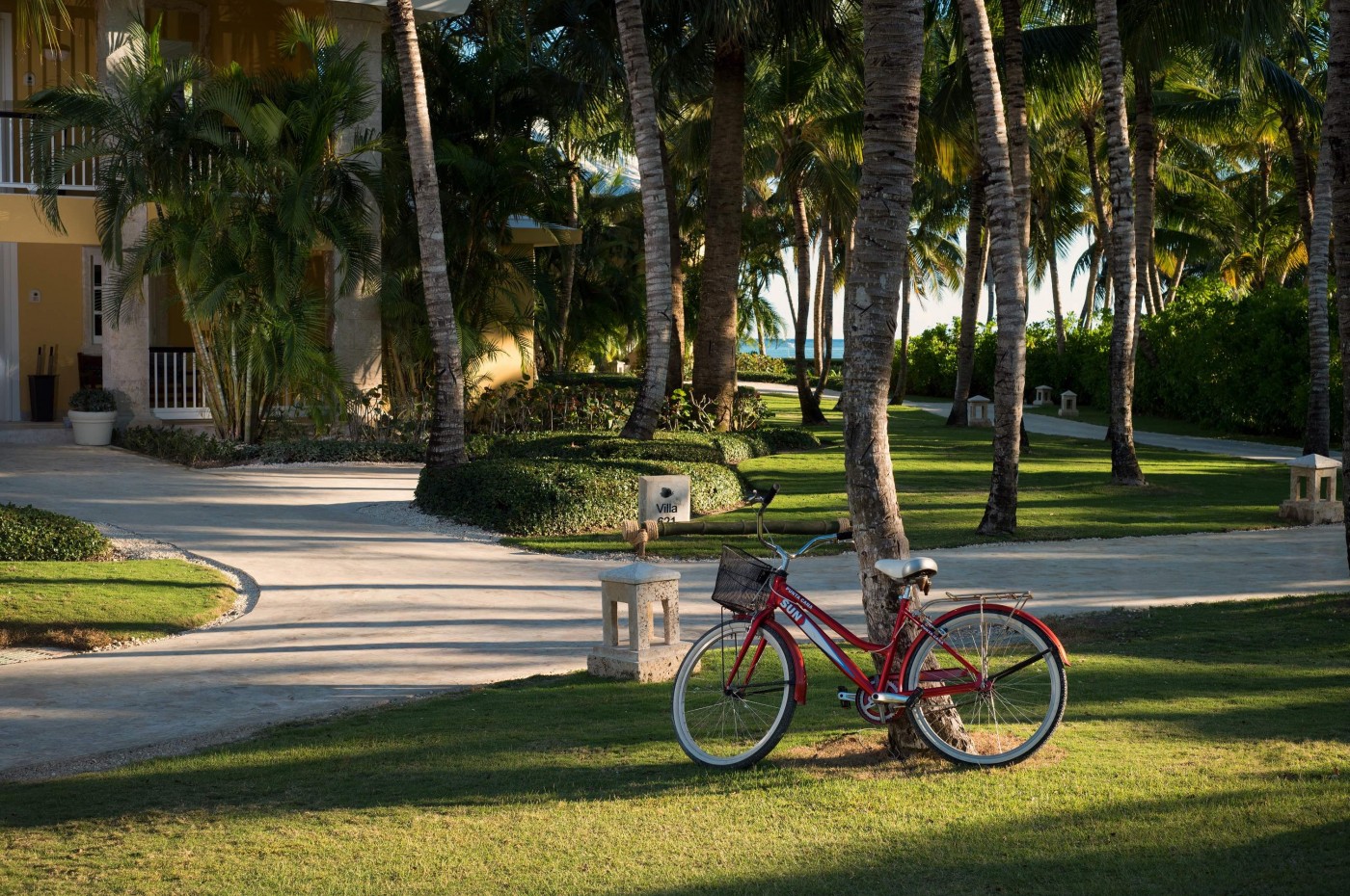 cykel på Tortuga Bay, Punta Cana, Den Dominikanske Republik
