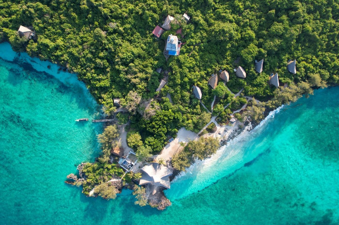 Chumbe Island Coral Park, tæt på Zanzibar, Tanzania
