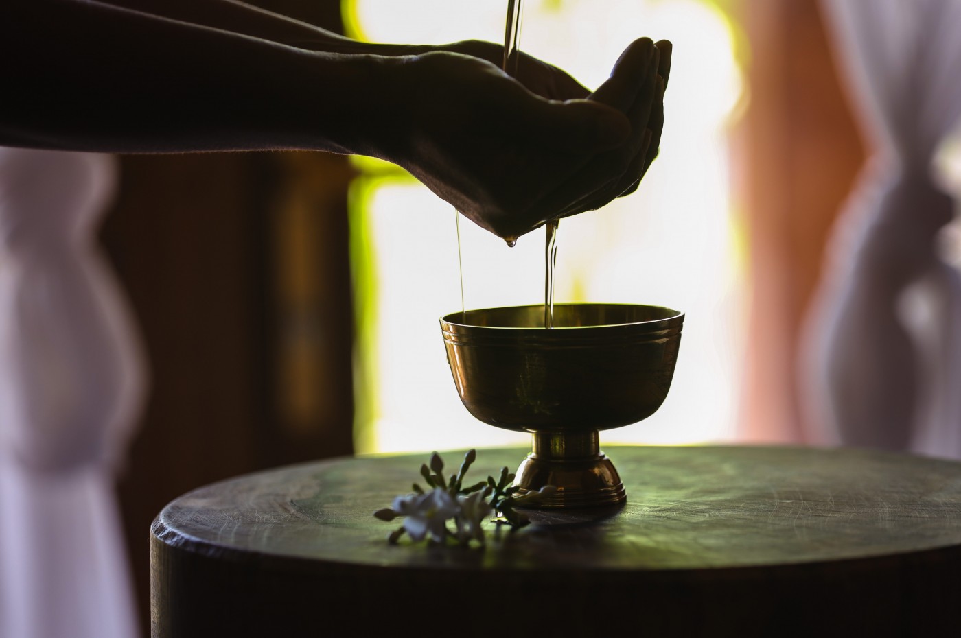 massage oil at smiling gecko farmhouse resort and spa, Cambodja