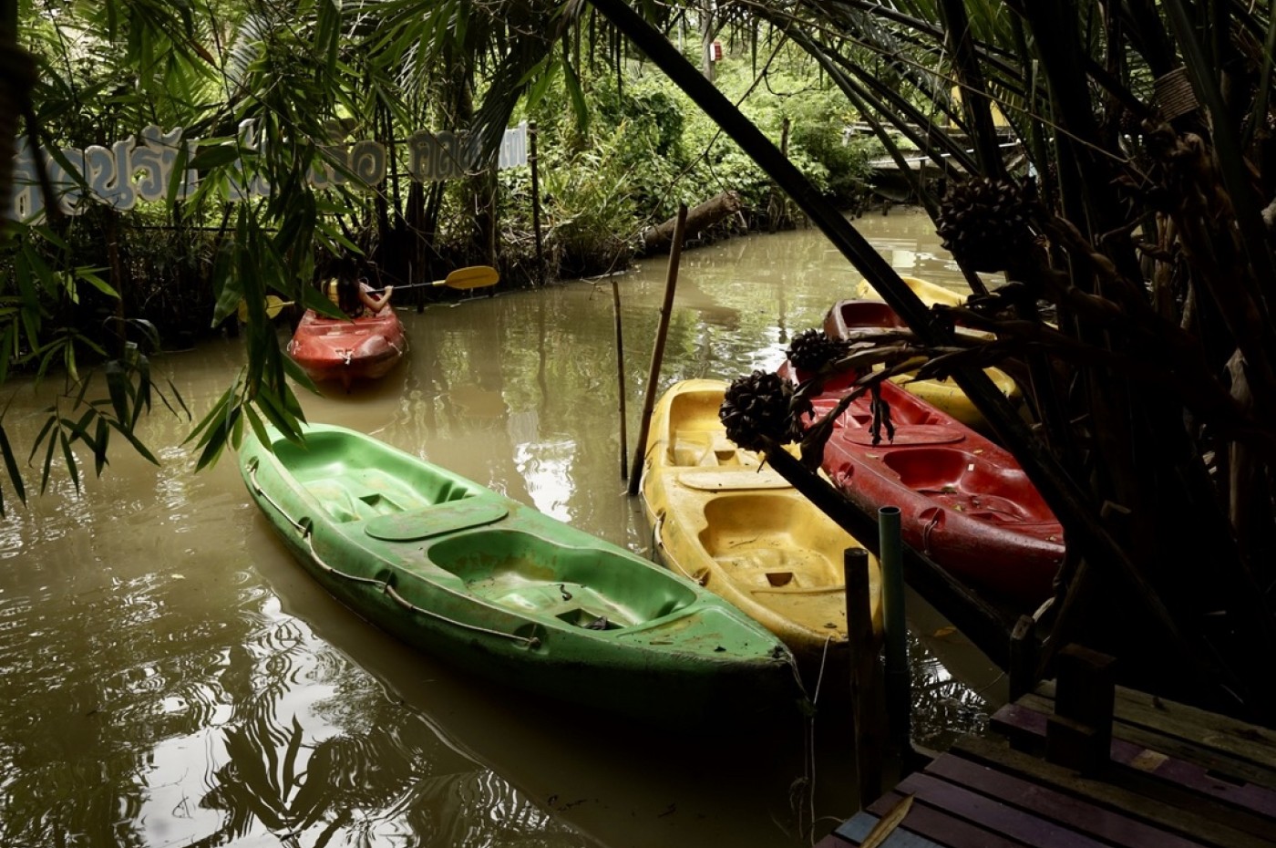 Bangkok cykel og kajak, Thailand