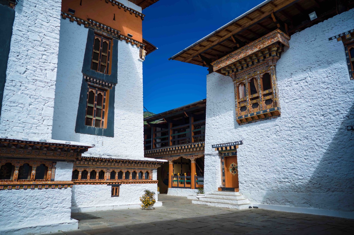 Dzong i Bhutan