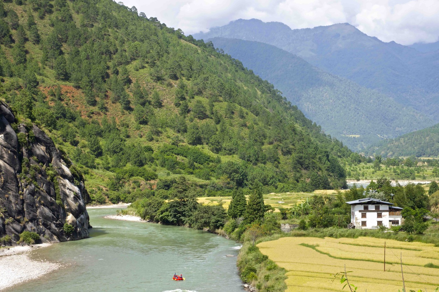 River rafting, Punakha, Bhutan