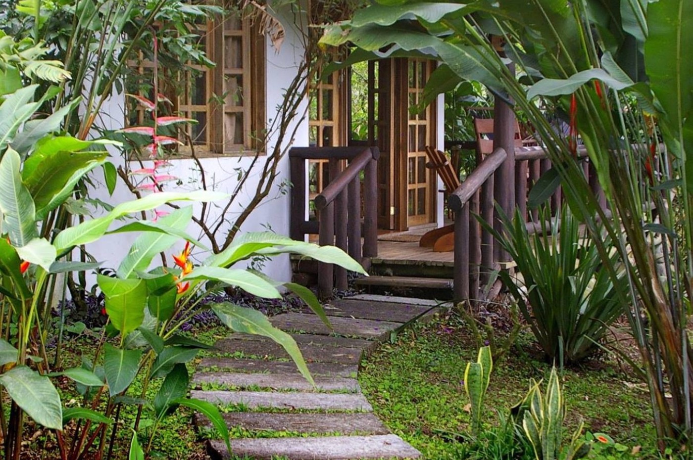 Sti til bungalow på Rancho Margot, Arenal, Costa Rica