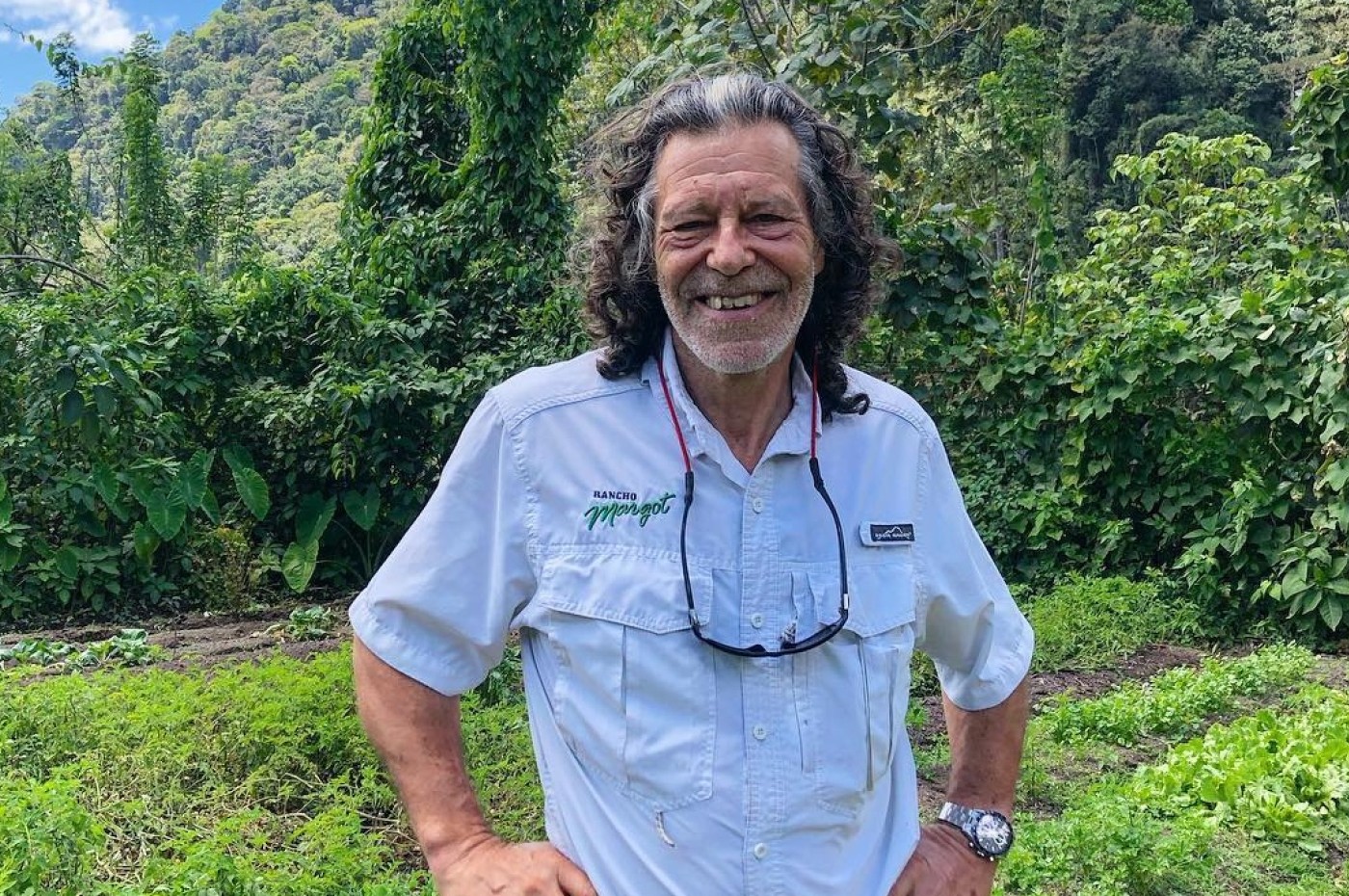 Billede af Juan ejeren af Rancho Margot, Arenal, Costa Rica