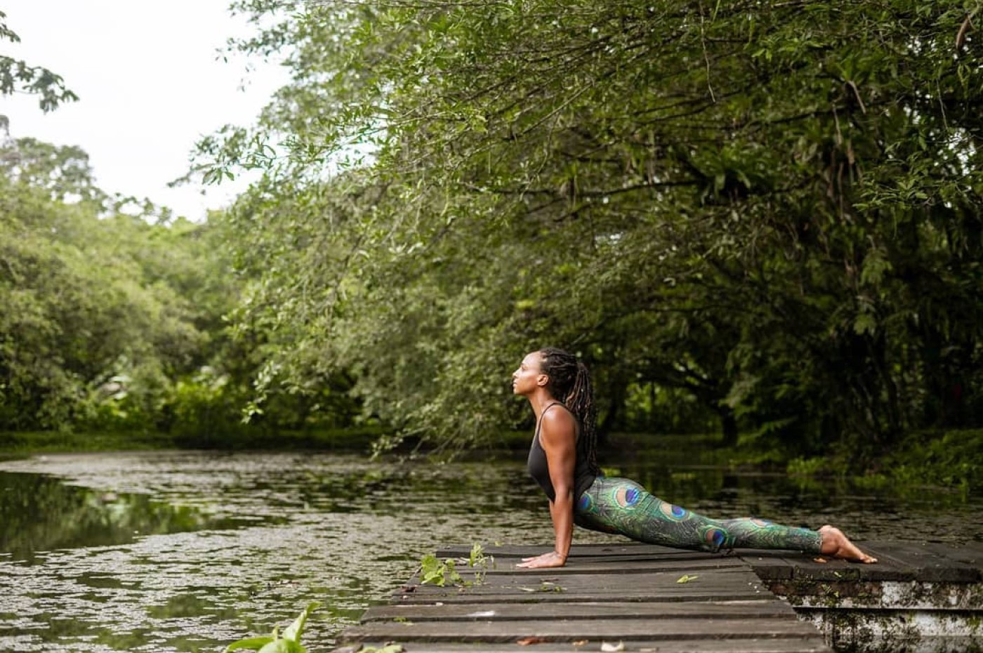 yoga på Rancho Margot, Arenal, Costa Rica