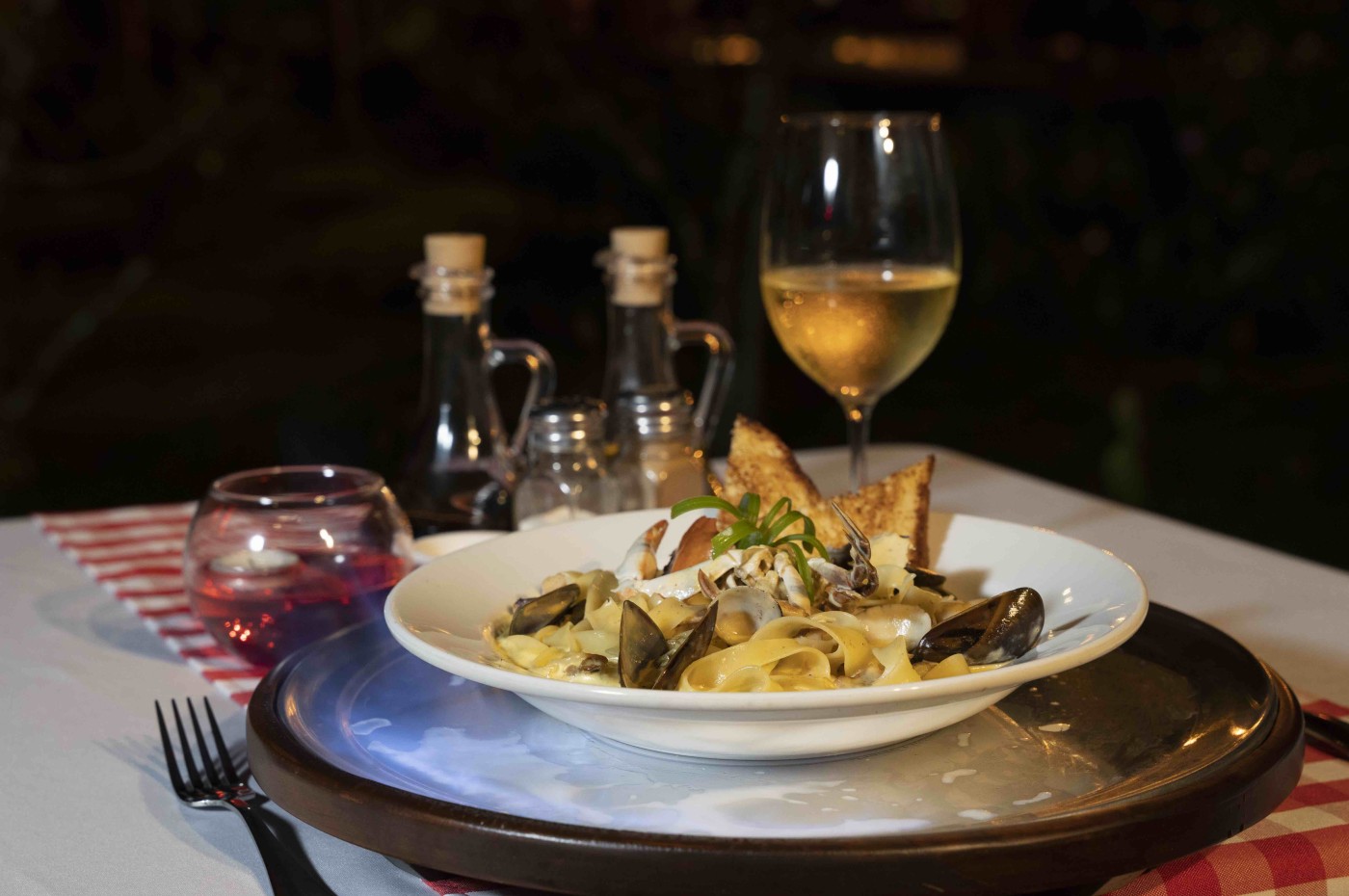 dinner på Maquenque Ecolodge, Costa Rica