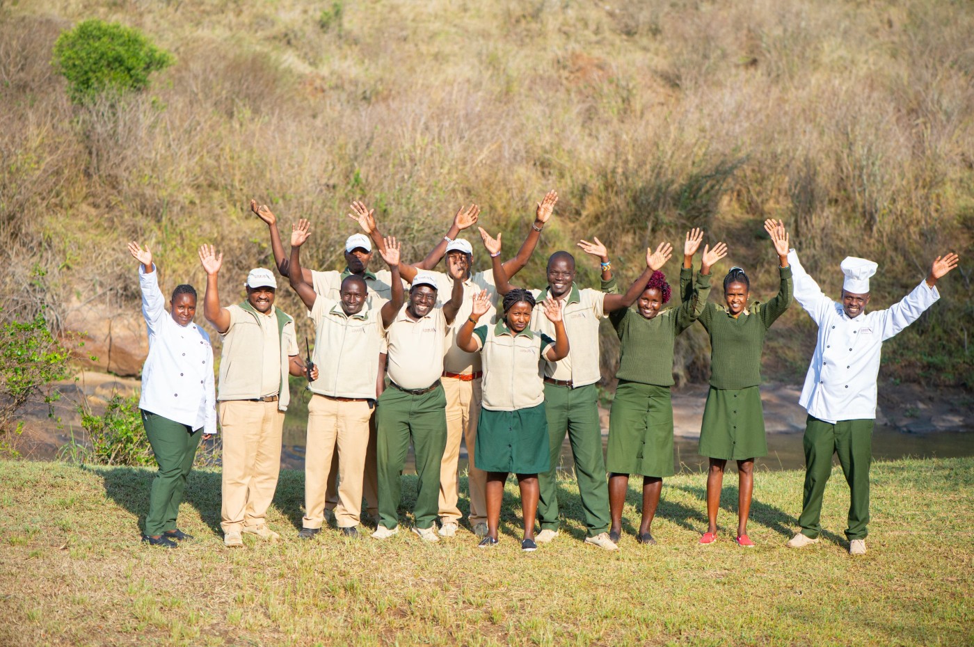 Lokalansatte, El Karama Lodge, Laikipia, Kenya