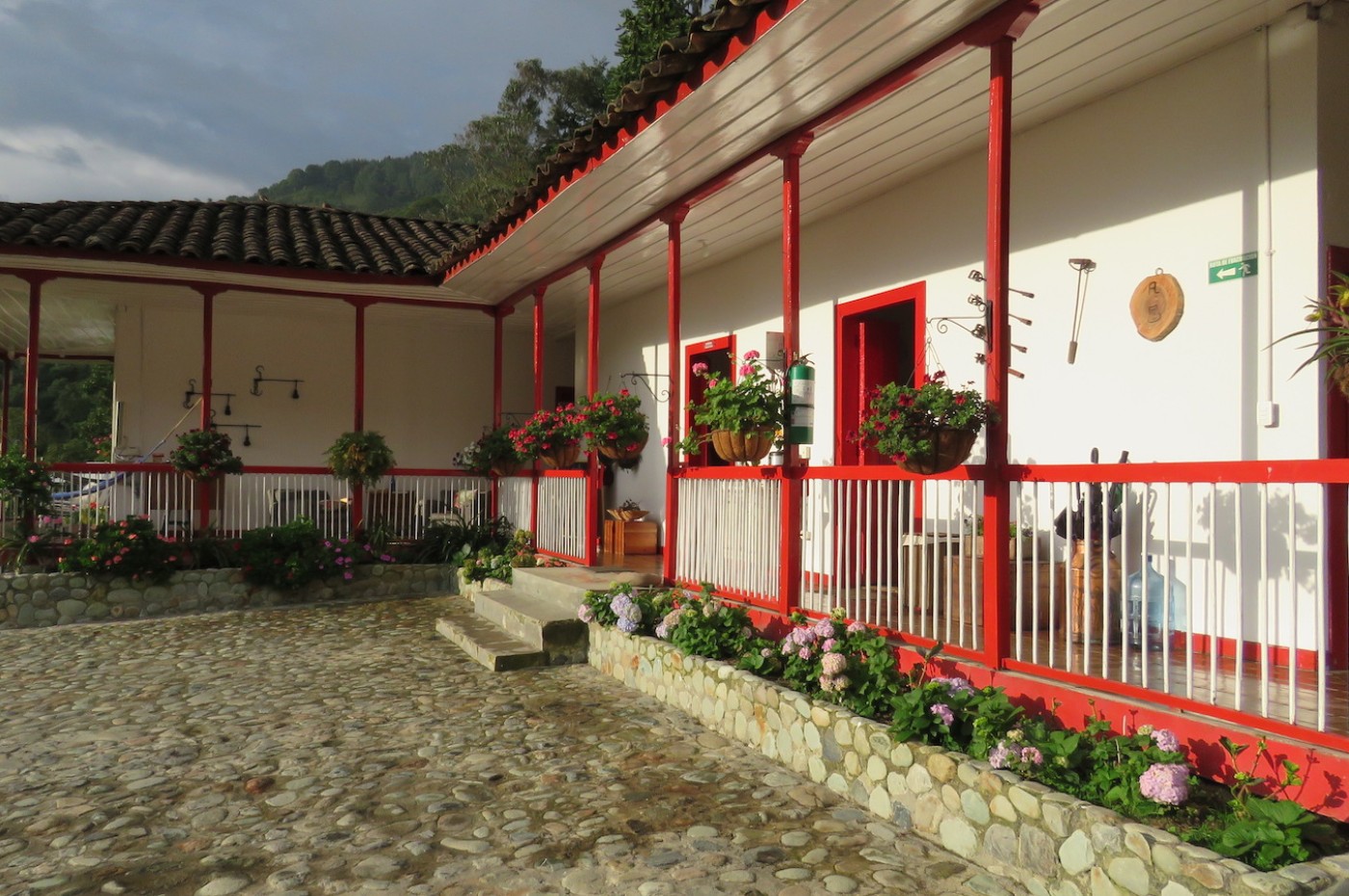 Eco hotel La Cabaña, Kafferegionen, Colombia