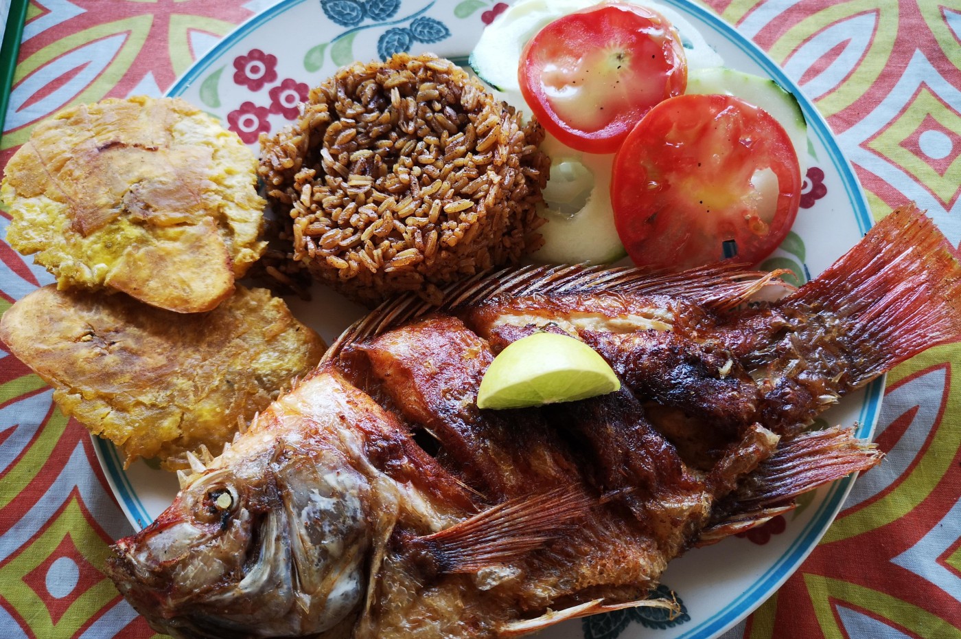 Lokalt mad, Cartagena, Colombia