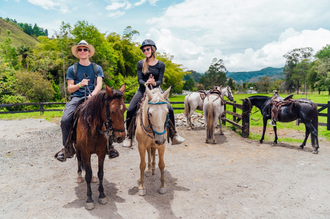 Ridetur i kafferegionen, Colombia