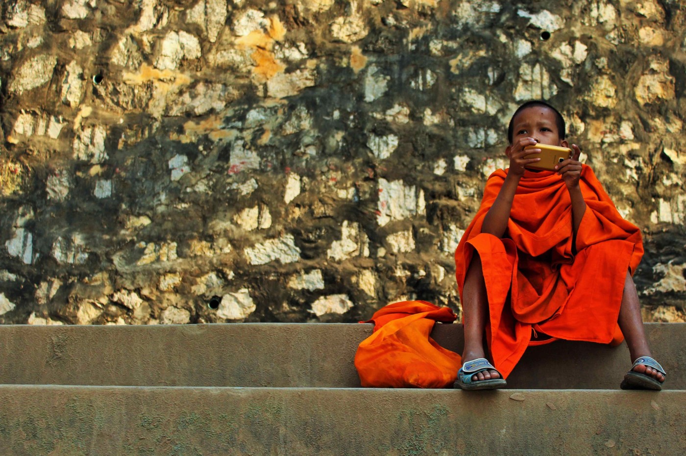 Munk, Laos