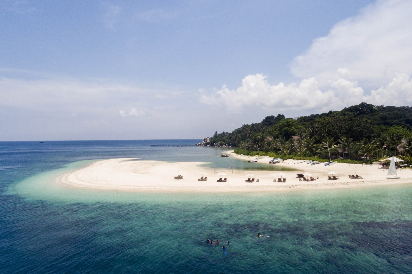 Nikoi Private Island, ved Bintan tæt på Singapore, indonesien