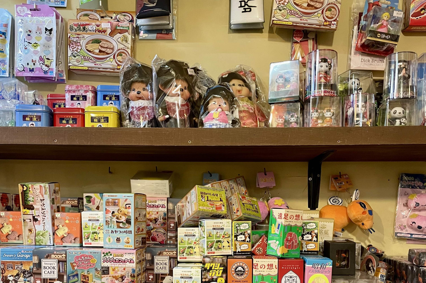 Local retro toy store, Tokyo, Japan