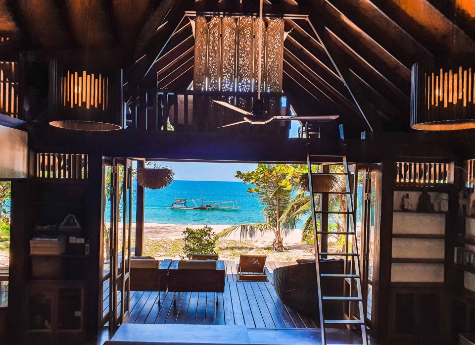 udsigt til havet fra værelse BABA Ecolodge, Koh Phra Thong, Thailand