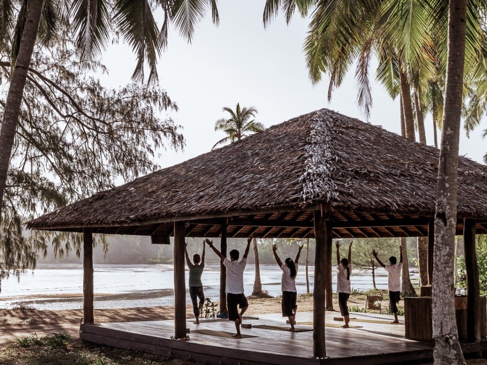 yoga, BABA Ecolodge, Koh Phra Thong, Thailand