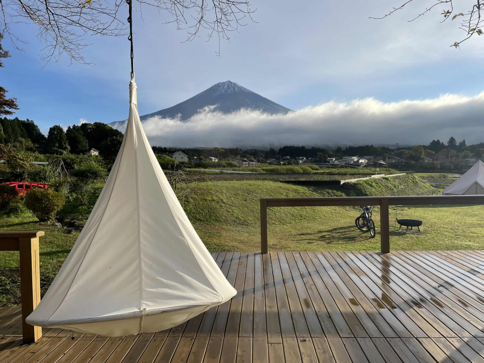 Glamping Fuji, Japan
