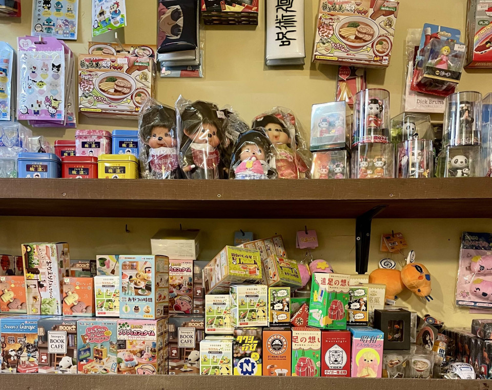 Local retro toy store, Tokyo, Japan
