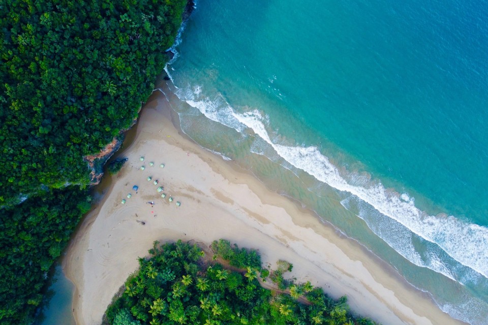 El Valle Strand, Samana-halvøen, Den Dominikanske Republik